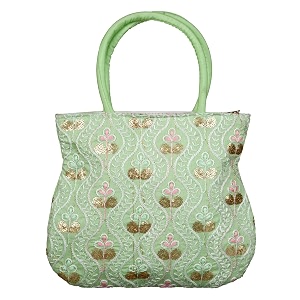 heart home hand bagtraditional hand bagsilk wallet hand bagwoman tote hand bagladies purse handbaggifts hand bagcurved shape embroidery hand baggreen