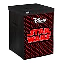 Heart Home Printed 2 Pieces Waterproof Canvas Laundry Bag,Toy Storage,Laundry Basket Organizer 45 L (Brown &amp; Pink) CTHH15752