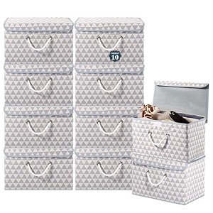 heart home multipurpose storage box for wardrobe with lid amp handle  large space-saving container boxes for storage clothes - ideal for bathroom amp kitchen  check print - black