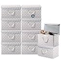 Heart Home Multipurpose Storage Box For Wardrobe With Lid &amp; Handle | Large Space-Saving Container Boxes For Storage Clothes - Ideal For Bathroom &amp; Kitchen | Check Print - Black