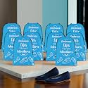 Heart Home Pack of 6 Travel Packing Bags for Clothes | Travel Pouches | Packing Cubes Travel Organizer | Organizer Bags for Travel-Hiking-Adventure | Laundry-Toiletry Bag | Small | Gray