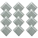 Heart Home Pack of 12 Cotton Cleaning Cloth | Duster for Home | Wiping Cloth for Kitchen | Kitchen Napkins | Blue
