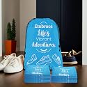 Heart Home Pack of 6 Travel Packing Bags for Clothes | Travel Pouches | Packing Cubes Travel Organizer | Organizer Bags for Travel-Hiking-Adventure | Laundry-Toiletry Bag | Small | Gray