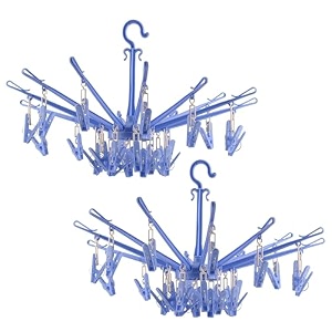 heart home cloth drying hanger  32 clips baby drying pegs  360 degree rotatable hanger  clip stand for cloth  rectangular cloth drying stand  green