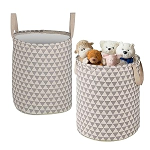 heart home foldable 45l toys organizer for kids room - soft toys storage bagbasketcontainer with handles  disney lion king - black
