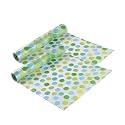 Heart Home Pack of 2 Waterproof &amp; Durable 5 Meters Kitchen Mats for Shelf Liner Roll | Wipeable Fridge Sheets for Shelves Cabinet Drawer | Dark Brown Wooden Check