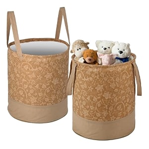 heart home foldable 45l toys organizer for kids room - soft toys storage bagbasketcontainer with handles  disney lion king - black