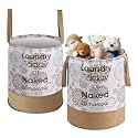 Heart Home Foldable 45L Toys Organizer for Kids Room - Soft Toys Storage Bag/Basket/Container with Handles | Disney Lion King - Black