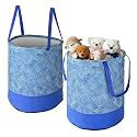 Heart Home Foldable 45L Toys Organizer for Kids Room - Soft Toys Storage Bag/Basket/Container with Handles | Disney Lion King - Black