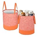 Heart Home Foldable 45L Toys Organizer for Kids Room - Soft Toys Storage Bag/Basket/Container with Handles | Disney Lion King - Black