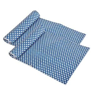 heart home pack of 2 waterproof amp durable 5 meters kitchen mats for shelf liner roll  wipeable fridge sheets for shelves cabinet drawer  dark brown wooden check