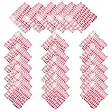 Heart Home Duster | Wet Dry Cleaning Napkin | Cotton Kitchen Duster | 300 GSM Kitchen Cleaning Clothes | Pocha for Kitchen | Car | Desk | Fan | Set of 6 | 101 | Pink