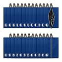 Heart Home Pack of 24 Travel Organizer | Travel Carrying Bag | Toiletry Pouch with Zipper | Shoe Cover for Travel-Hiking-Adventure | Multipurpose Storage Organizer Bag | Royal Blue
