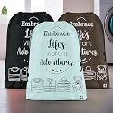 Heart Home Pack of 3 Cloth Storage Bag | Non-Woven Storage Organizer | Travel Pouches | Cloth Carrying Bag | Garments Cover | Storage Organizer Bag | Large | Grey-Brown &amp; Black