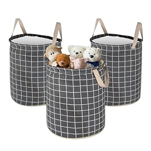 heart home foldable 45l toys organizer for kids room - soft toys storage bagbasketcontainer with handles  disney lion king - black
