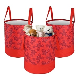 heart home foldable 45l toys organizer for kids room - soft toys storage bagbasketcontainer with handles  disney lion king - black