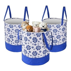 heart home foldable 45l toys organizer for kids room - soft toys storage bagbasketcontainer with handles  disney lion king - black