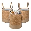 Heart Home Foldable 45L Toys Organizer for Kids Room - Soft Toys Storage Bag/Basket/Container with Handles | Disney Lion King - Black