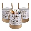 Heart Home Foldable 45L Toys Organizer for Kids Room - Soft Toys Storage Bag/Basket/Container with Handles | Disney Lion King - Black