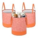 Heart Home Foldable 45L Toys Organizer for Kids Room - Soft Toys Storage Bag/Basket/Container with Handles | Disney Lion King - Black