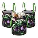 Heart Home Foldable 45L Toys Organizer for Kids Room - Soft Toys Storage Bag/Basket/Container with Handles | Disney Lion King - Black