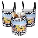 Heart Home Foldable 45L Toys Organizer for Kids Room - Soft Toys Storage Bag/Basket/Container with Handles | Disney Lion King - Black
