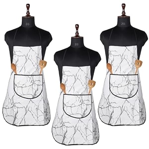 heart home apron  kitchen apron for cooking  apron for restaurant  quilted fabric chef apron  center pocket apron with ties  cooking dress for men-women  pink flower  cream