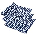 Heart Home Pack of 2 Waterproof & Durable 5 Meters Kitchen Mats for Shelf Liner Roll | Wipeable Fridge Sheets for Shelves Cabinet Drawer | Brick print - Brown with Black Borders