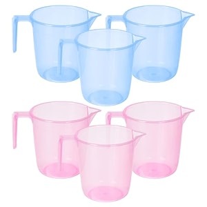 heart home plastic lightweight unbreakable bathroom mug 15 litre- pack of 2 light brown 54hh3917