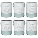 Heart Home Foldable Laundry Basket for Clothes | Non-Woven Round Laundry Basket | Washing Clothes Storage Basket | Toy Storage Organizer | 45 LTR | Jute-Print | Grey