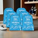 Heart Home Pack of 6 Travel Packing Bags for Clothes | Travel Pouches | Packing Cubes Travel Organizer | Organizer Bags for Travel-Hiking-Adventure | Laundry-Toiletry Bag | Small | Gray
