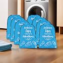 Heart Home Pack of 8 Travel Packing Bags for Clothes|Travel Pouches|Packing Cubes Travel Organizer|Storage Organizer Bags for Travel-Hiking-Adventure|Laundry-Toiletry Bag|Small|Sky Blue