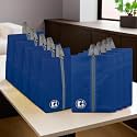 Heart Home Pack of 9 Travel Organizer | Travel Carrying Bag | Toiletry Pouch with Zipper | Shoe Cover for Travel-Hiking-Adventure | Multipurpose Storage Organizer Bag | Royal Blue