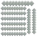 Heart Home Pack of 12 Cotton Cleaning Cloth | Duster for Home | Wiping Cloth for Kitchen | Kitchen Napkins | Blue