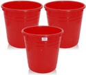 Heart Home Portable Garbage Basket Round