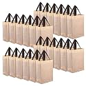 Heart Home Shopping Handbag Eye-Print Carry Bag | Pack of 24 | Cream