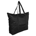 Heart Home Storage Bag with Handle|Parachute Shopping Bag|Grocery Hand Bag - Black