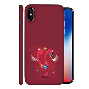 heart love symbol illustration vector logo hard printed designer case for apple iphone 10 a1865 a1901 back cover mrr1488