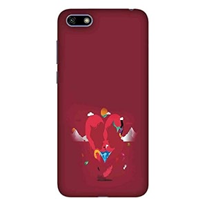 heart love symbol illustration vector logo hard printed designer case for honor 7s back cover mrr1488