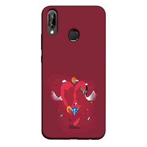 heart love symbol illustration vector logo hard printed designer case for huawei p20 lite back cover mrr1488