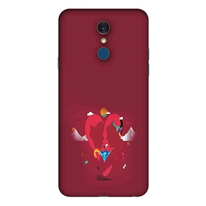 heart love symbol illustration vector logo hard printed designer case for lg q7 lg q7 plus lg q7 back cover mrr1488