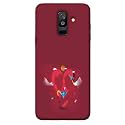 Heart Love Symbol Illustration Vector Logo Hard Printed Designer Case for Samsung Galaxy A6 Plus (2018) Back Cover MRR1488
