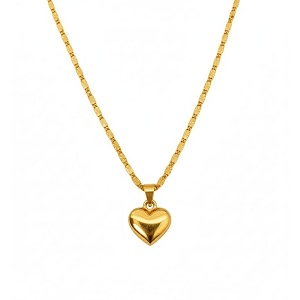 Heart Pendant Necklace for Women Girls