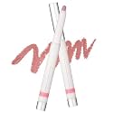Heart Percent Dote On Mood Lineproof Lip Pencil, 12hr Long-Lasting Moderately Pigmented Creamy OverLip Crayon Waterproof Smooth Retractable Vegan Lip Liner Pencil 0.8g, #02. Pink Mousse