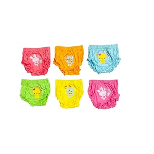 heartbury Cute and Colorful Baby Girls Frill