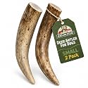 Heartland Antlers Deer Antler Dog Chew, Small 4-5 in, 5-25 lb Dogs, 2 Pack