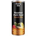 Hearty Bite Delicious Roasted Multi Seed Trail Mix - Pumpkin Seeds, Sunflower Seeds, Watermelon Seeds, Flax Seeds with Cranberries and Afghan Green Raisin | Omega Healthy Vegan Snacks (Pack of 1)