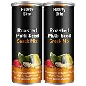 Hearty Bite Delicious Roasted Multi Seed Trail Mix - Pumpkin Seeds, Sunflower Seeds, Watermelon Seeds, Flax Seeds with Cranberries and Afghan Green Raisin | Omega Healthy Vegan Snacks - 300 grams - (Pack of 2 - 150 grams each