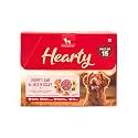 Hearty by HUFT - Chunky Lamb & Liver in Gravy Dog Wet Food - 70 gm (Pack of 4), Grain-Free, Protein-Rich and Easy to Digest | Made with Real Lamb | Wet Dog Food Suitable for All Breeds