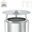 Heat Deflector Fits Solo Stove Yukon 27" 1.0 &amp; 2.0 Fire Pit Accessories